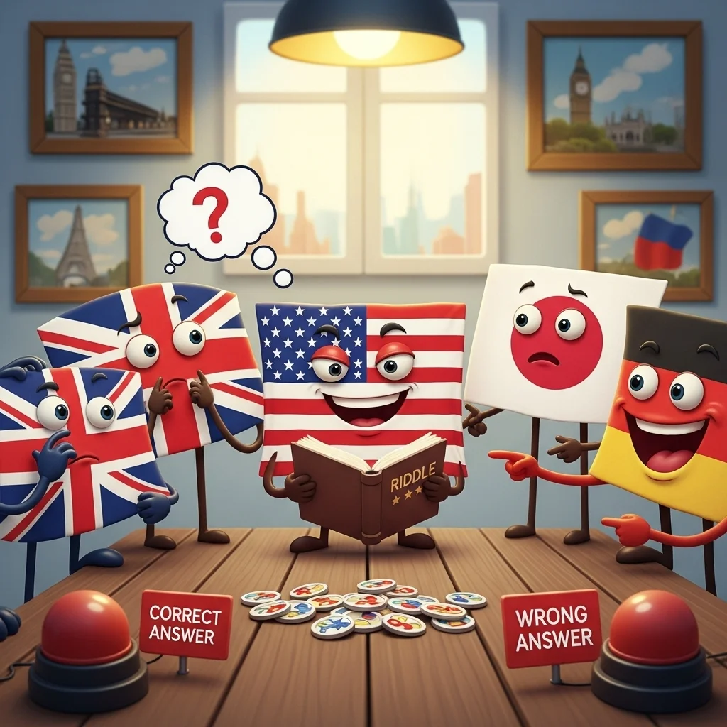 🎉 Celebration Flag Riddles