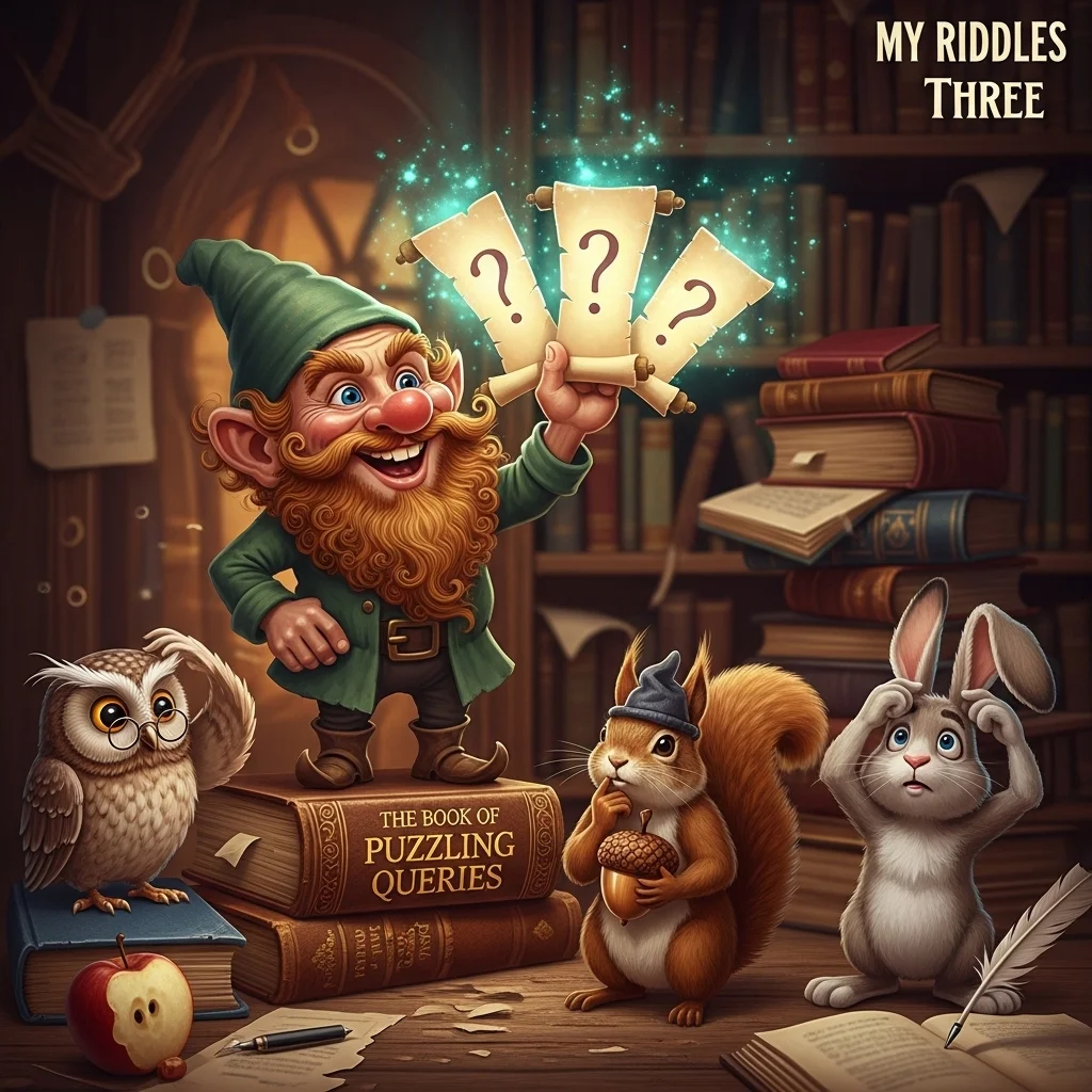 🎒 School-Time “My Riddles Three” Challenges