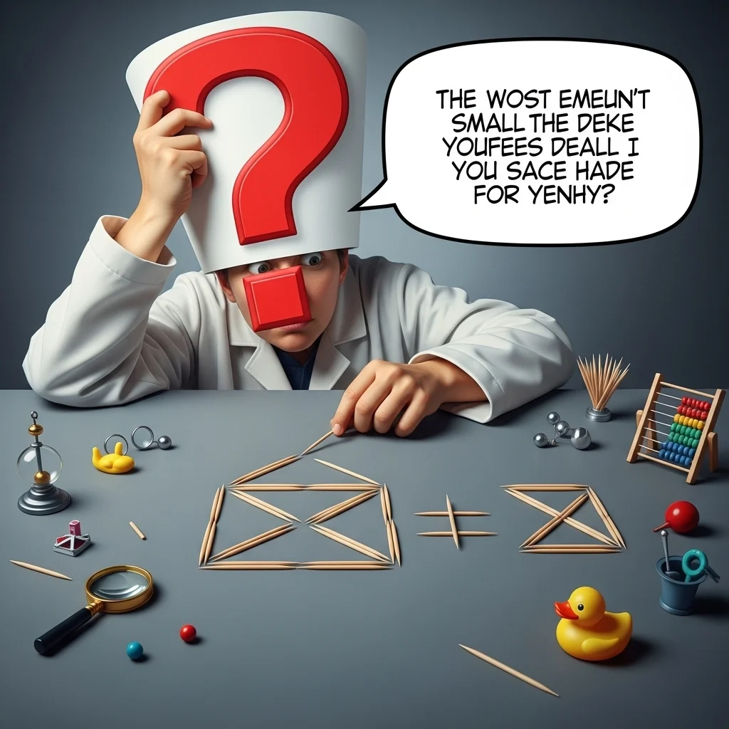 🎨 Creative Toothpick Art Riddles