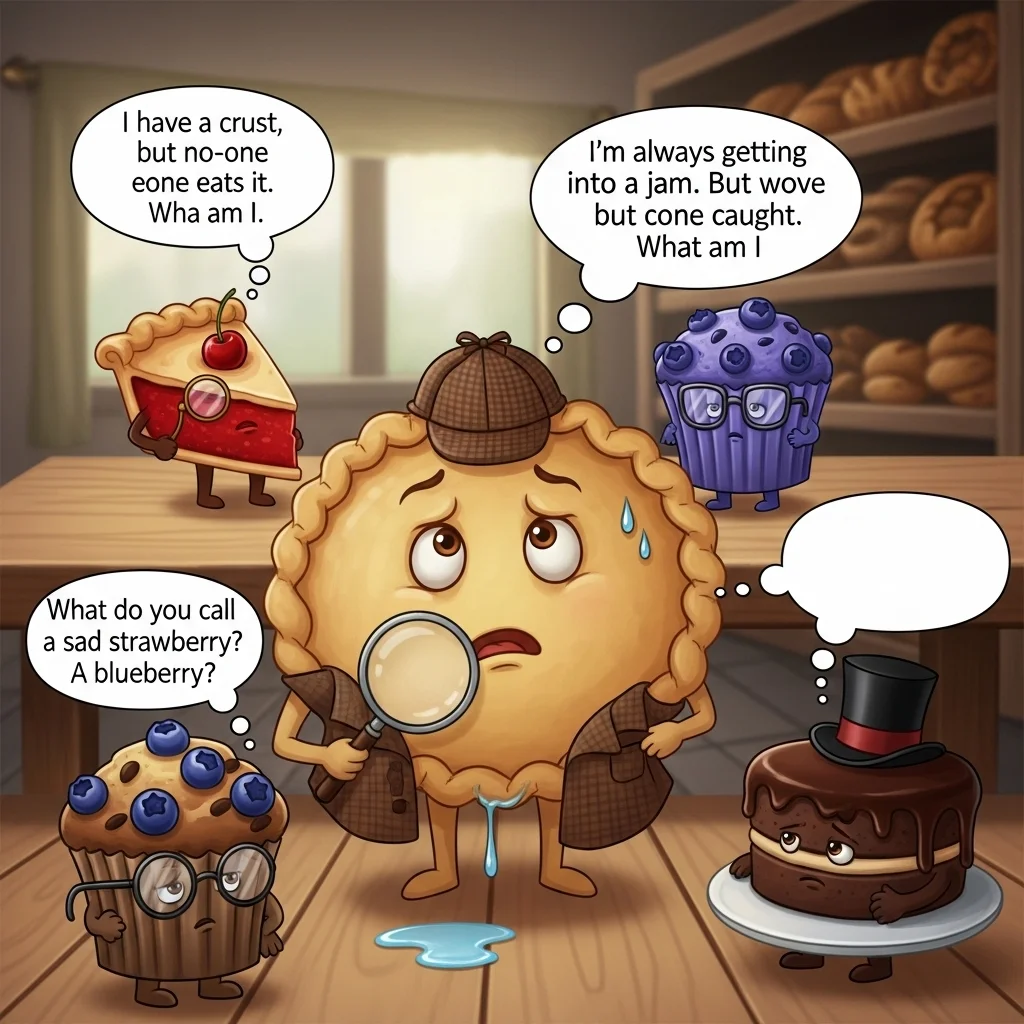 🎨 Poetic Pie Riddles with Warm Imagery