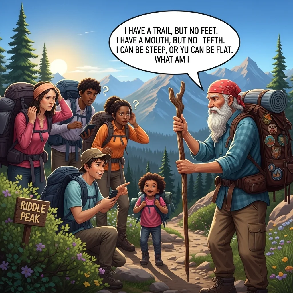 🏕️ Camping and Overnight Riddles