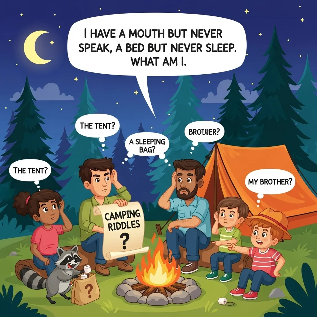 🏞️ Family-Friendly Camping Riddles