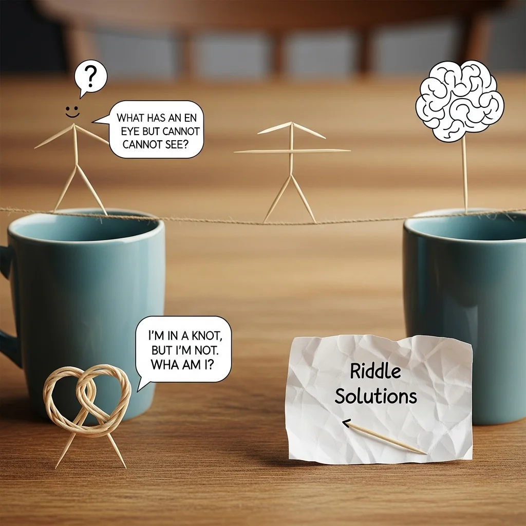 🏠 Everyday Toothpick Riddles