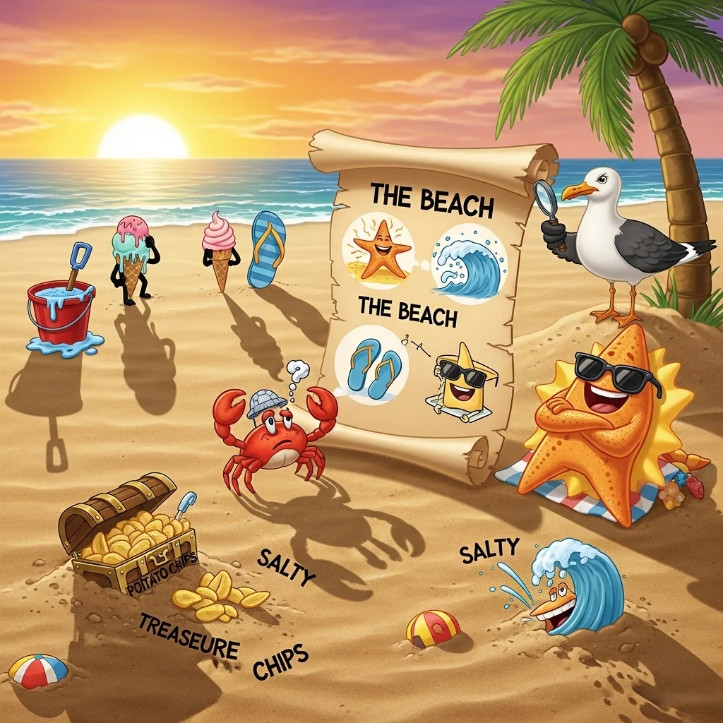 🐾 Beach Wildlife Riddles