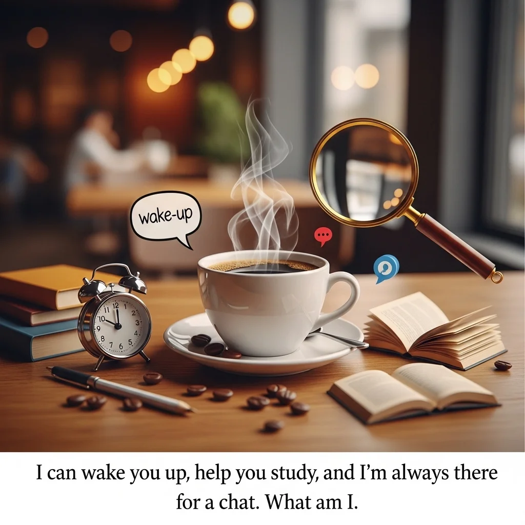 📱 Instagram-Worthy Coffee Riddles for Social Media