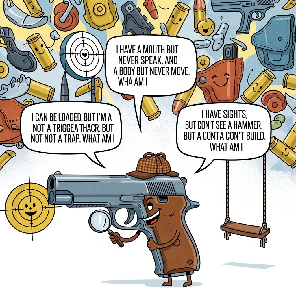 🔍 Gun Riddles for Curious Minds