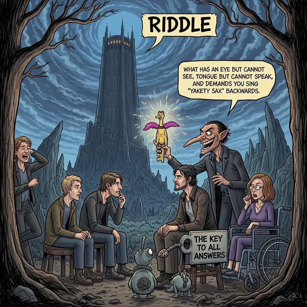 🔫 Gunslinger Riddles of Skill and Silence