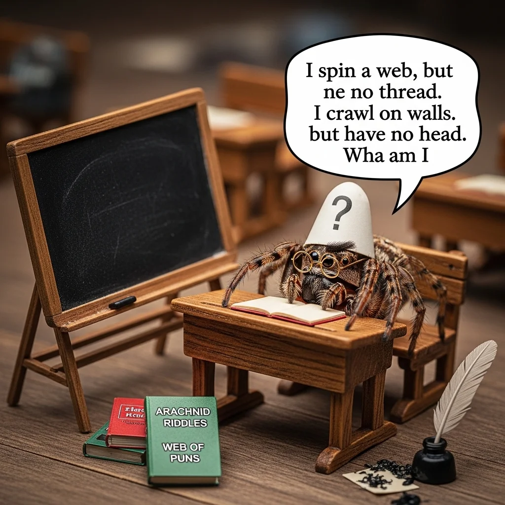 🕷️ Easy Spider Riddles