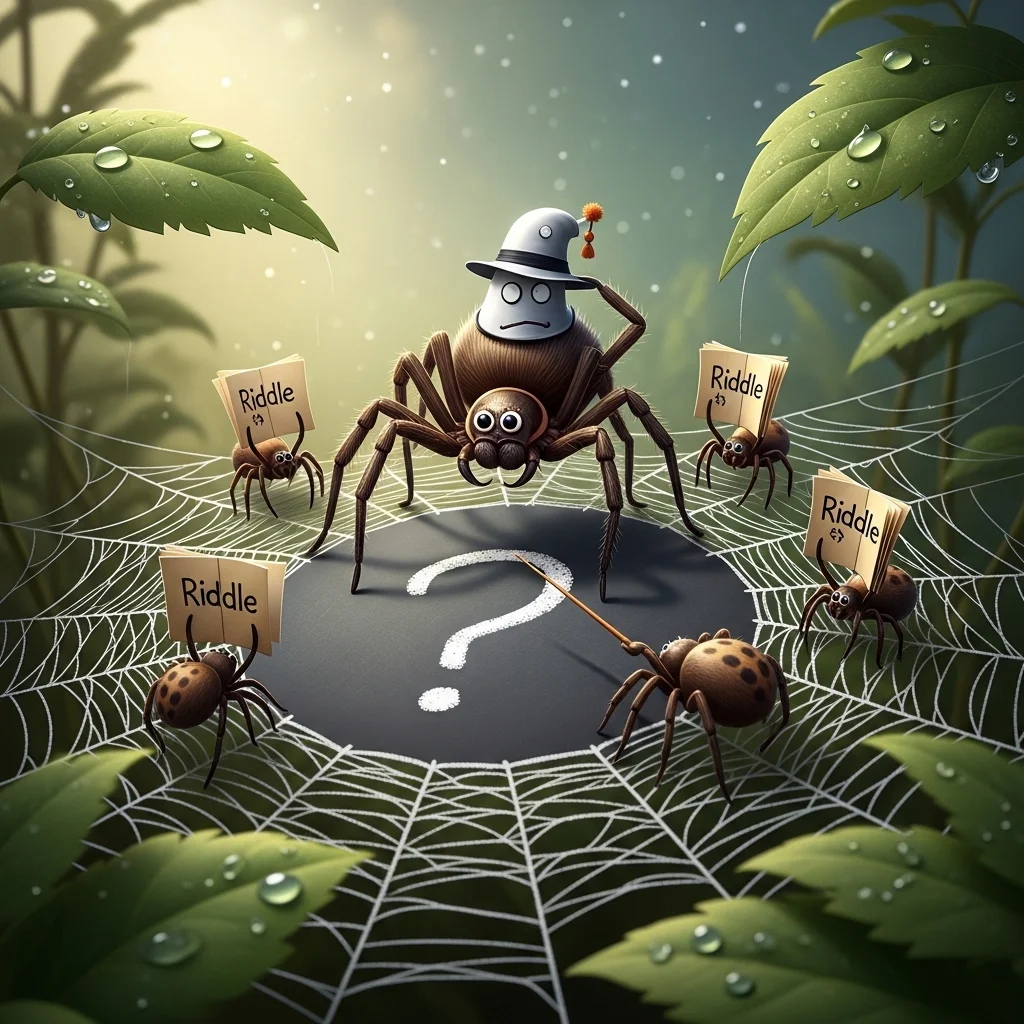 🕷️ Poetic Spider Riddles