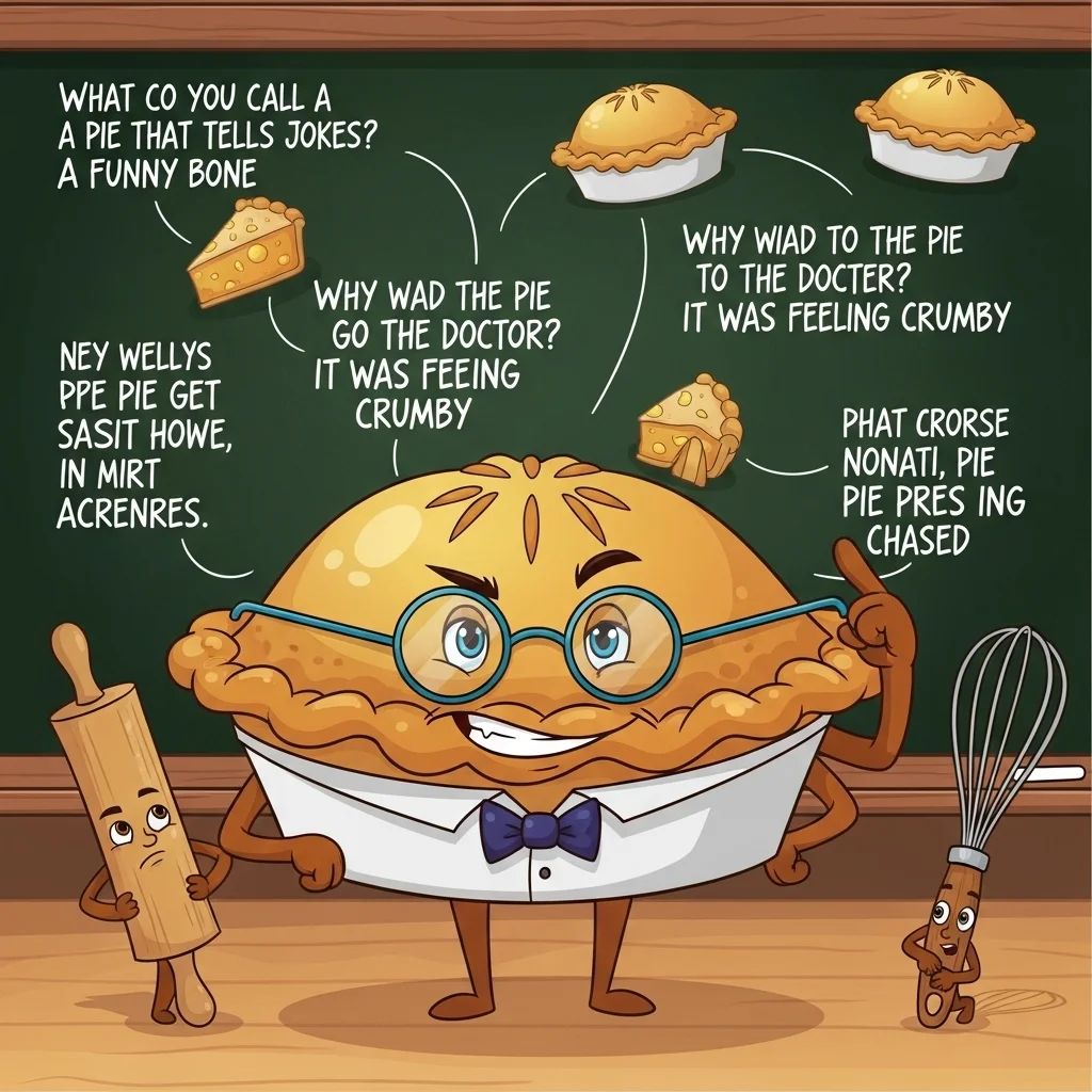 😂 Lighthearted Pie Riddles with Humor
