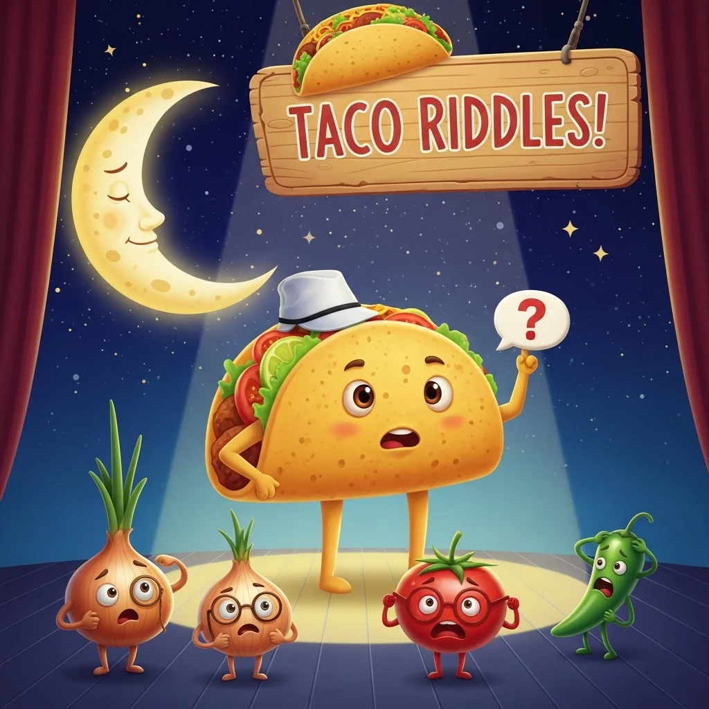 😋 Silly and Punny Taco Riddles