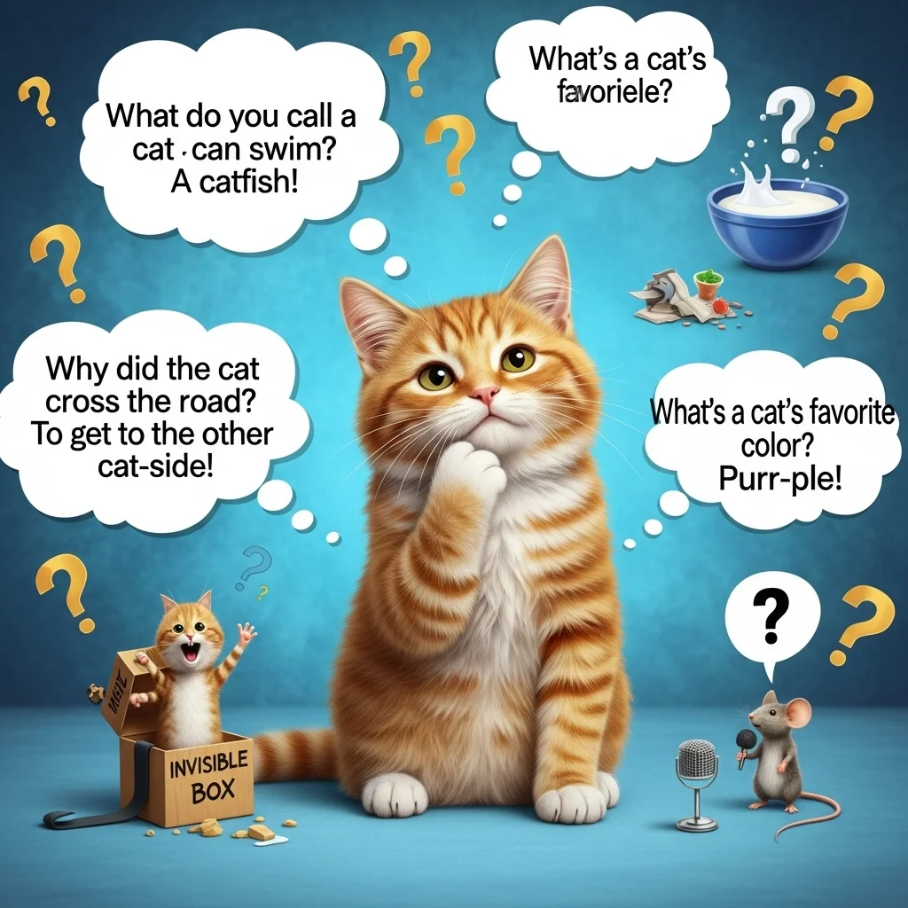 😹 Silly Cat Riddles That Spark Giggles