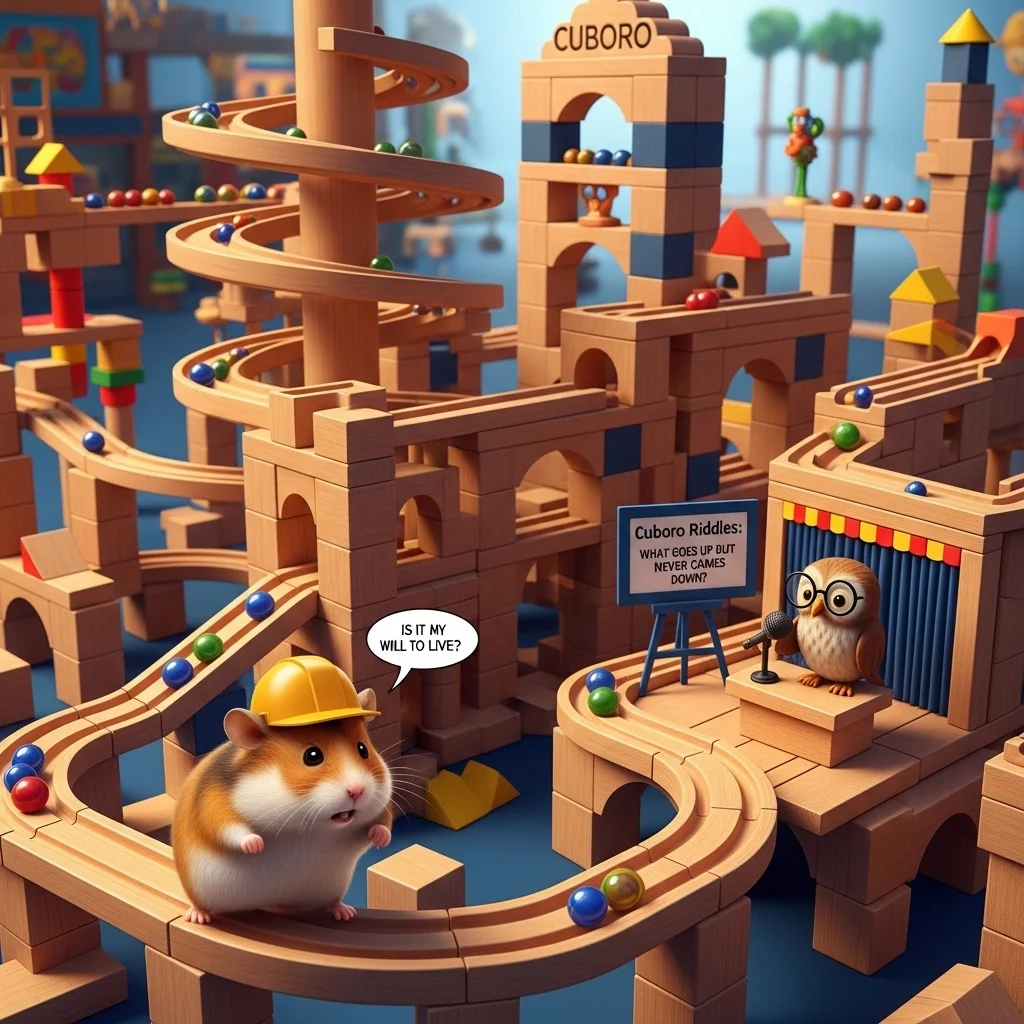 🟩 Wooden Wonders of Cuboro Logic 🧩