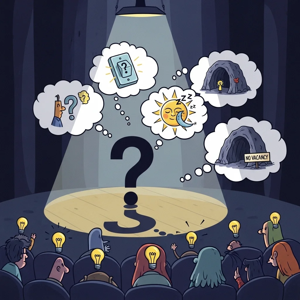 🦇 Creepy and Spooky Darkness Riddles