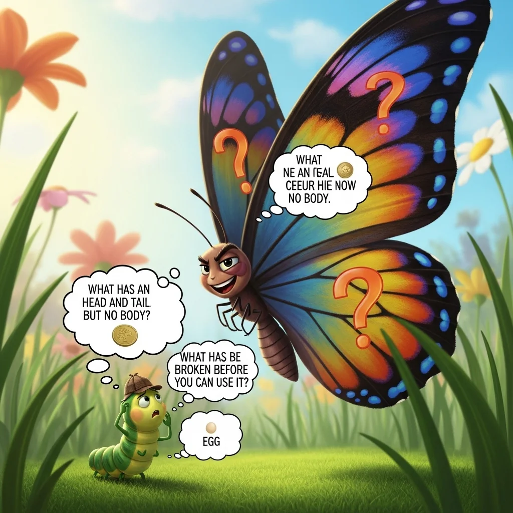 🦋 Butterfly Riddles for Curious Kids