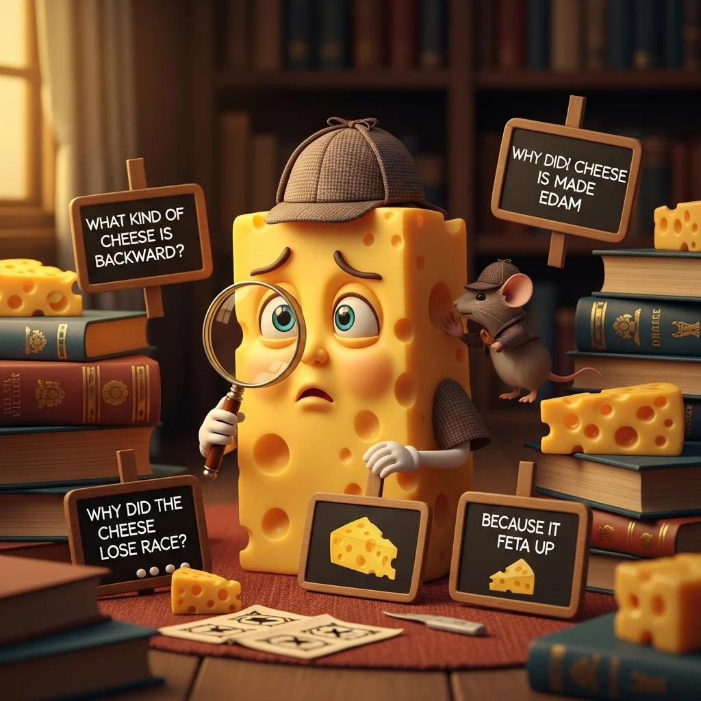 🧀 Playful Cheese Riddles for Curious Kids