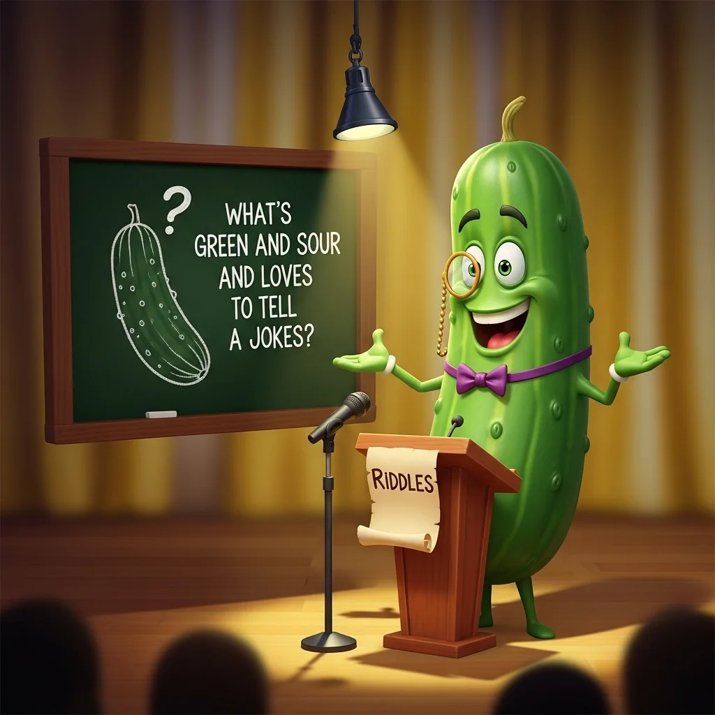 🧂 Sour and Salty Pickle Riddles