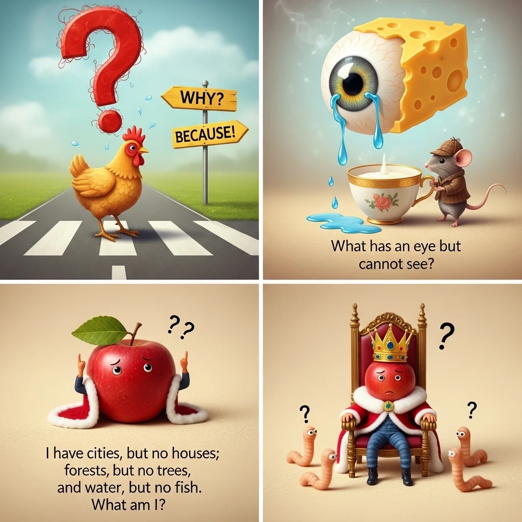 🧠 Brain-Tickling Trio Riddles for All Ages