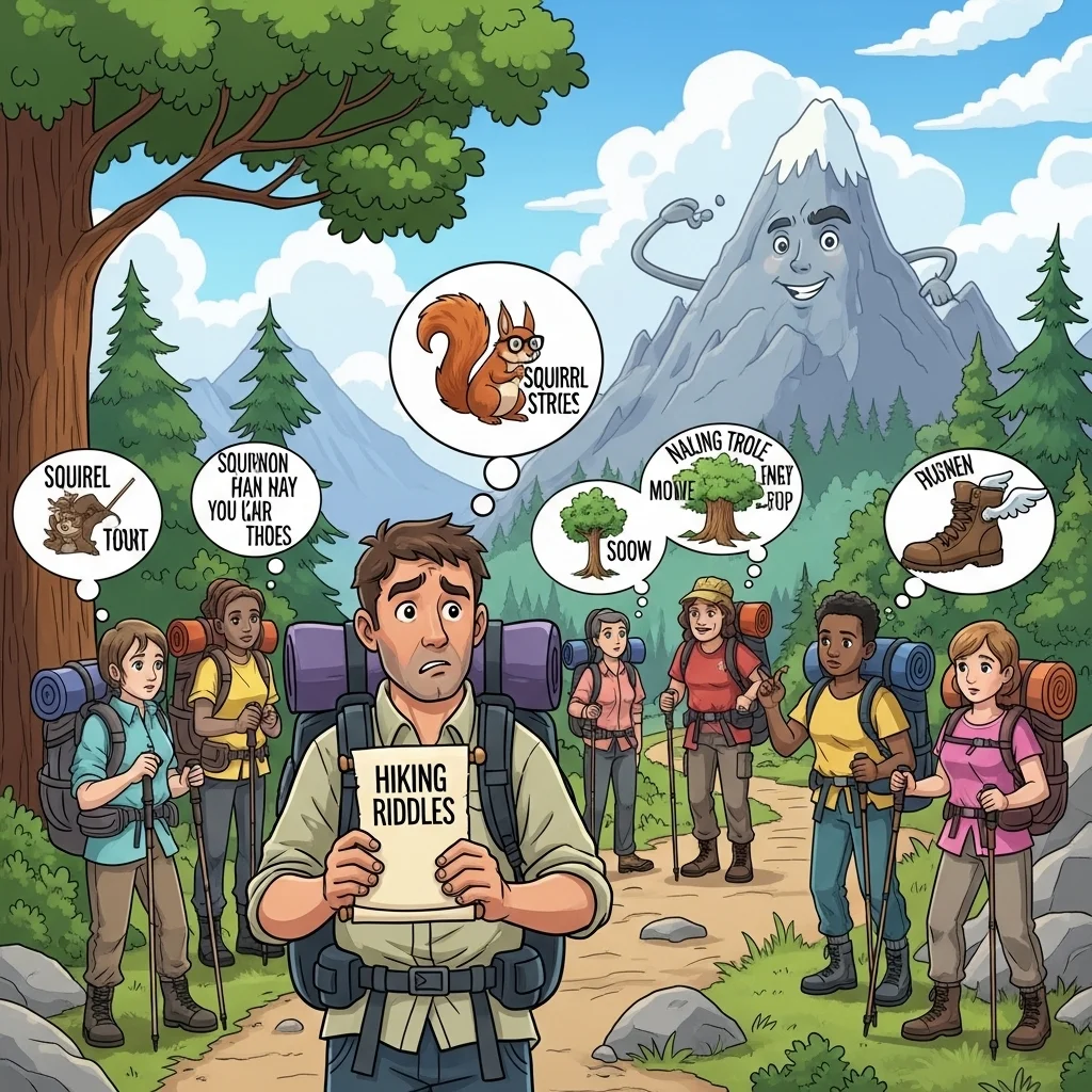 🧩 Puzzle-Like Trail Riddles