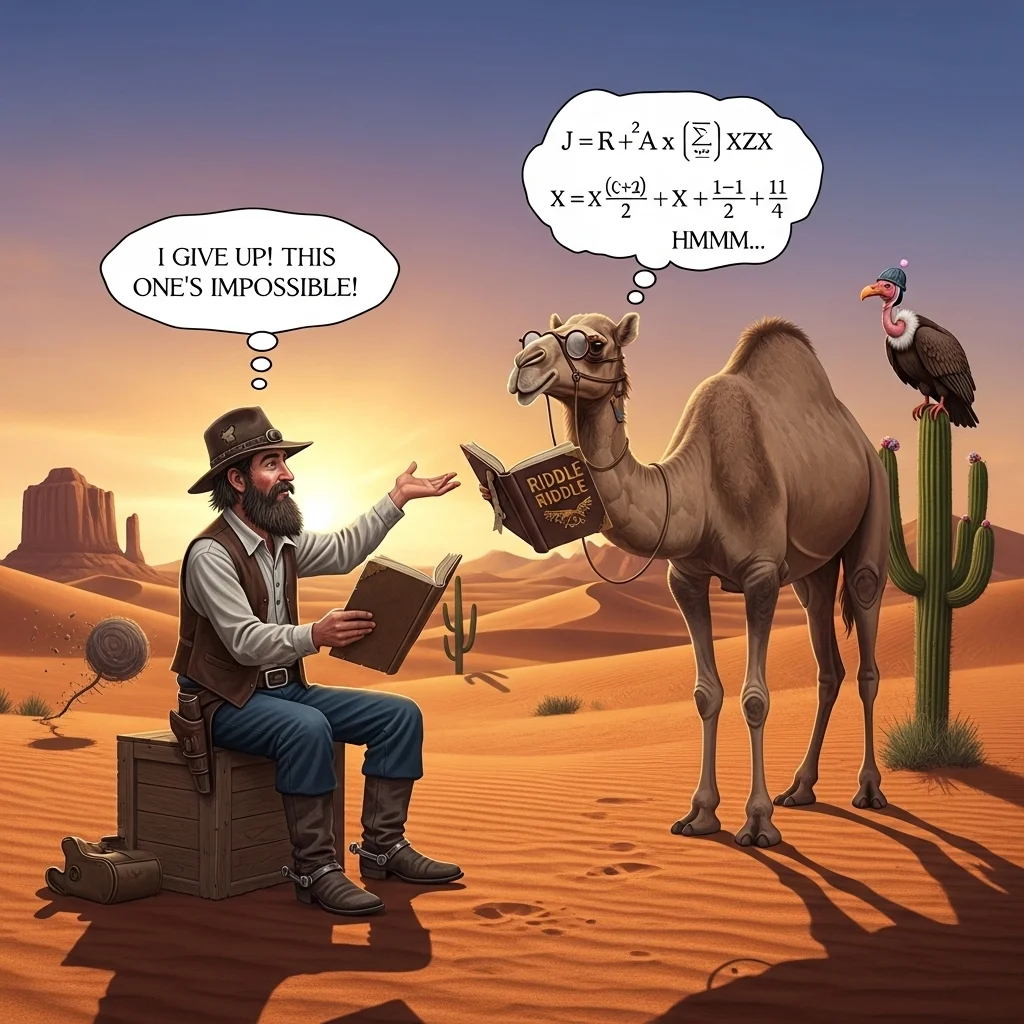 🧭 Desert Travel and Survival Riddles